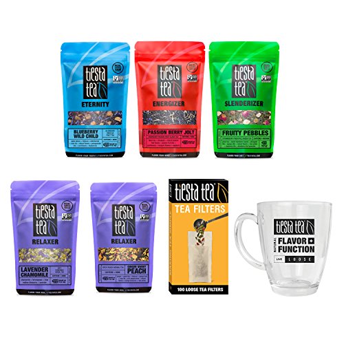 Tiesta Tea | Loose Leaf Tea Starter Kit | Sampler Gift Set | Bla
