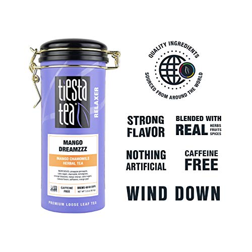 Tiesta Tea - Mango Dreamzzz, Loose Leaf Mango Chamomile Herbal T