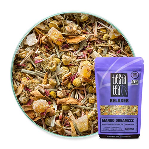 Tiesta Tea | Mango Dreamzzz, Loose Leaf Mango Chamomile Herbal T