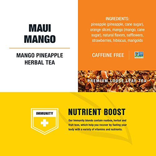 Tiesta Tea | Maui Mango, Loose Leaf Mango Pineapple Fruit Tea |