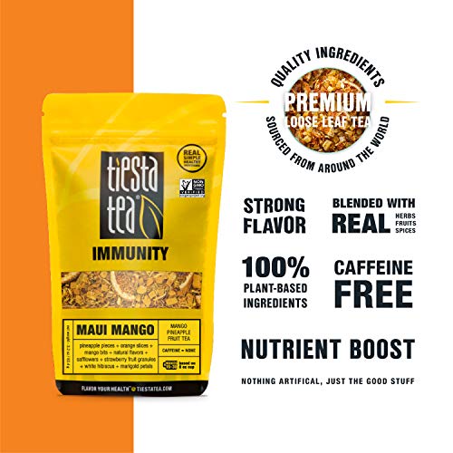 Tiesta Tea | Maui Mango, Loose Leaf Mango Pineapple Fruit Tea |