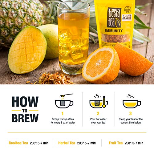 Tiesta Tea | Maui Mango, Loose Leaf Mango Pineapple Fruit Tea |