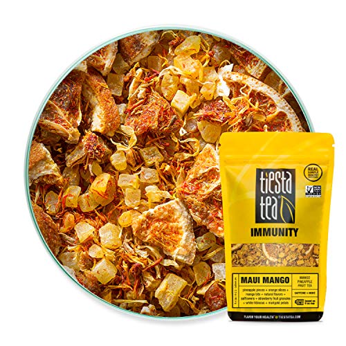 Tiesta Tea | Maui Mango, Loose Leaf Mango Pineapple Fruit Tea |