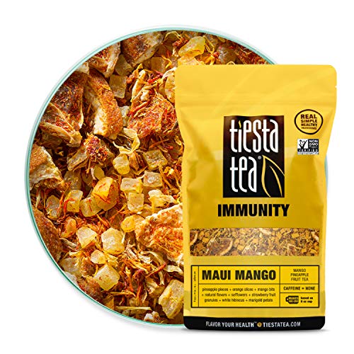 Tiesta Tea - Maui Mango, Loose Leaf Mango Pineapple Herbal Tea,