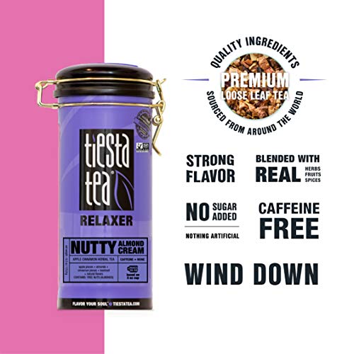 Tiesta Tea | Nutty Almond Cream, Loose Leaf Apple Cinnamon Herba