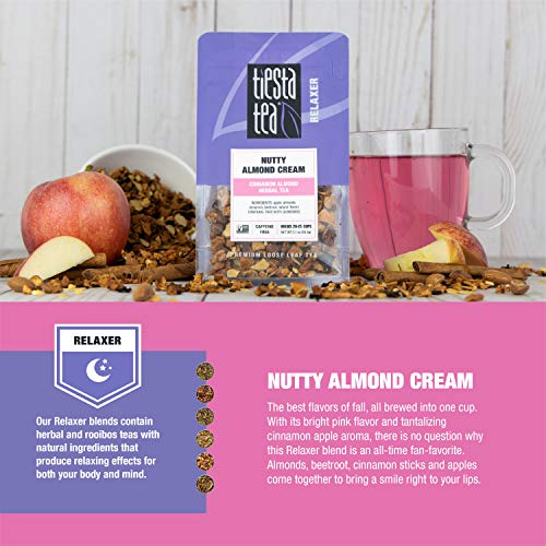 Tiesta Tea - Nutty Almond Cream, Loose Leaf Cinnamon Almond Herb