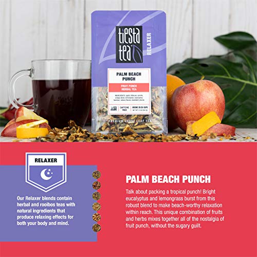 Tiesta Tea - Palm Beach Punch, Loose Leaf Fruit Punch Herbal Tea