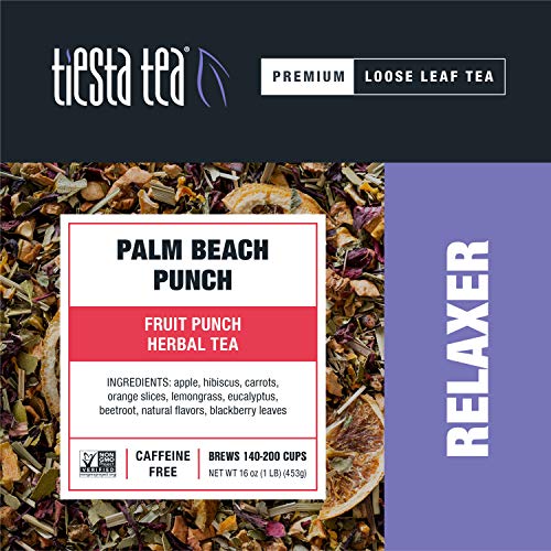 Tiesta Tea - Palm Beach Punch, Loose Leaf Fruit Punch Herbal Tea