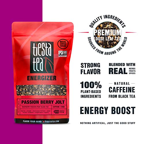 Tiesta Tea | Passion Berry Jolt, Loose Leaf Raspberry Passion Fr