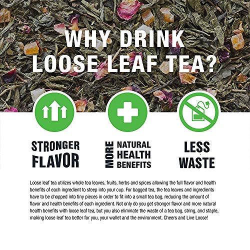 Tiesta Tea - Peaches N´ Green, Loose Leaf Smooth Peach Green Tea