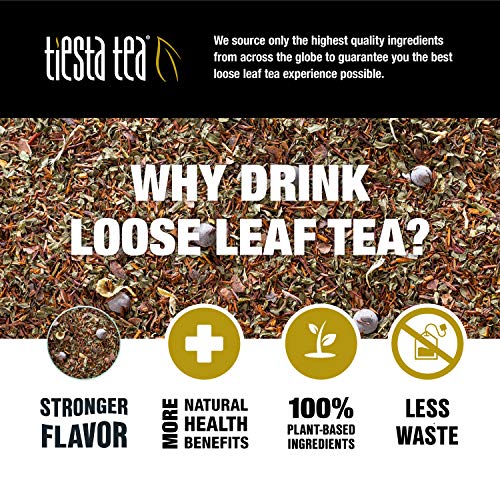 Tiesta Tea | Peppermint Cocoa, Loose Leaf Peppermint Rooibos Tea
