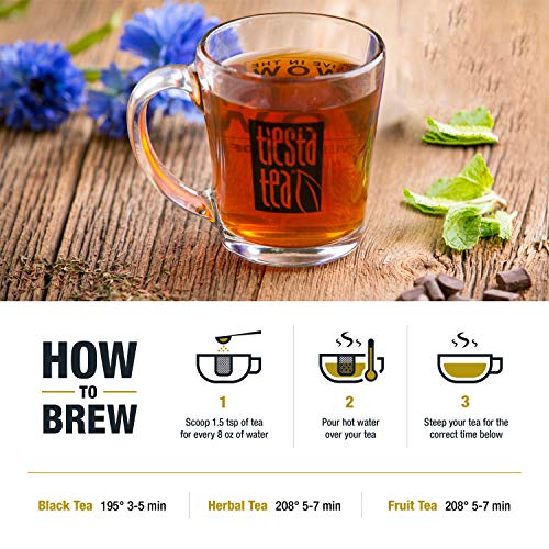 Tiesta Tea | Peppermint Cocoa, Loose Leaf Peppermint Rooibos Tea