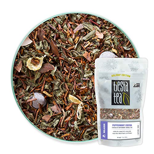 Tiesta Tea | Peppermint Cocoa, Loose Leaf Peppermint Rooibos Tea