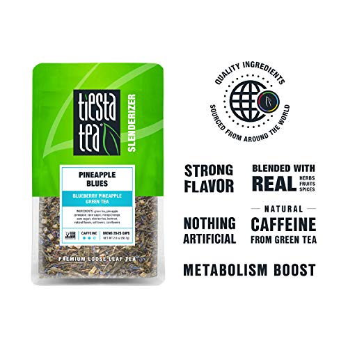 Tiesta Tea | Pineapple Blues, Loose Leaf Blueberry Pineapple Gre