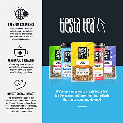 Tiesta Tea | Pineapple Blues, Loose Leaf Blueberry Pineapple Gre