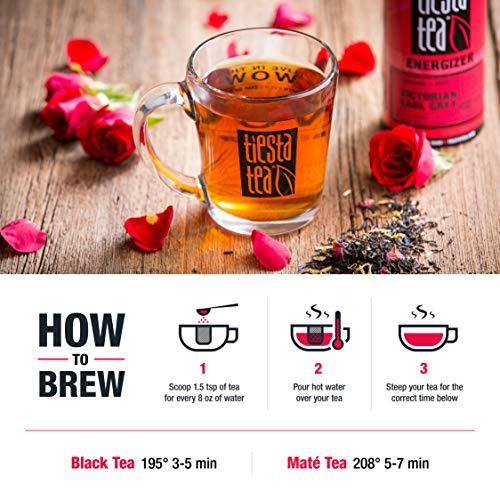 Tiesta Tea | Victorian Earl Grey, Loose Leaf Floral Earl Grey Bl