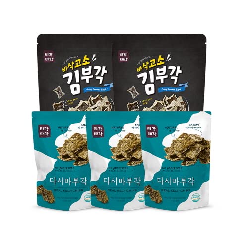 Tigak Tegak – 100% Naturals Korean Bugak Seaweed & Vegetables Cr...