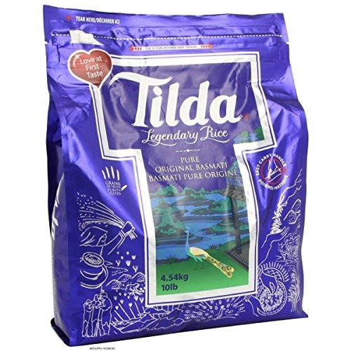 Tilda Legendary Rice, Pure Original Basmati, 10 Pound
