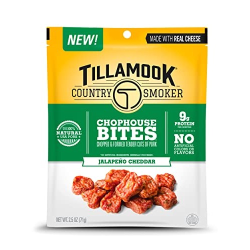 Tillamook Country Smoker Jalapeno Cheddar Chophouse Bites 2.5 oz