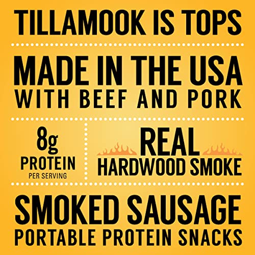 Tillamook Country Smoker Real Hardwood Smoked Sausages, Pepperon...