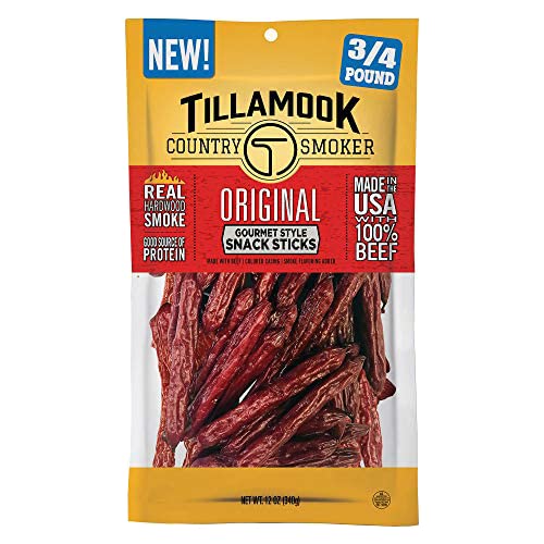 Tillamook Country Smoker Real Hardwood Smoked Sausages, Original...