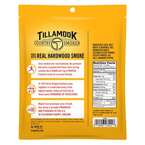 Tillamook Country Smoker Zero Sugar Spicy Jalapeño Keto Friendly...