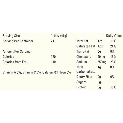 Tillamook Country Smoker - Hunters Sausage Stick 36 ct Bulk 1 lb...