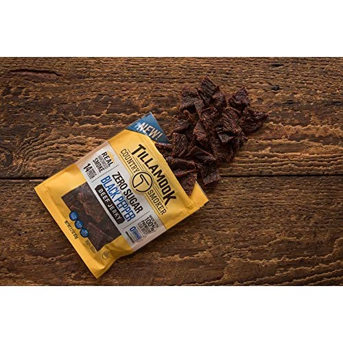Tillamook Country Smoker Zero Sugar Black Pepper Keto Friendly B
