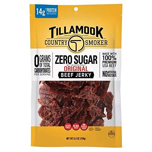 Tillamook Country Smoker Zero Sugar Original Keto Friendly Beef