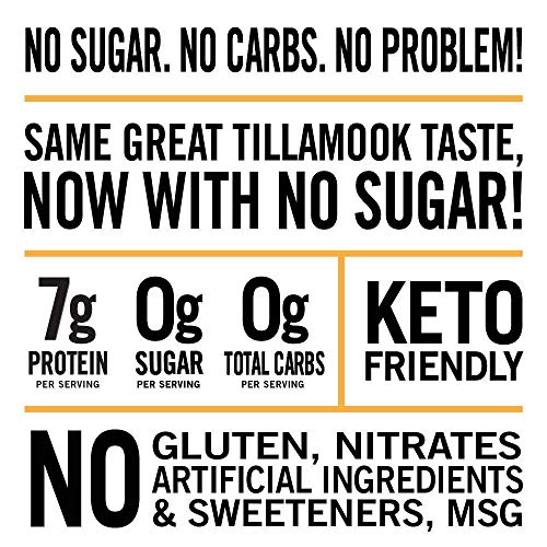 Tillamook Zero Sugar Original Keto Friendly Smoked Sausages 2 Pa