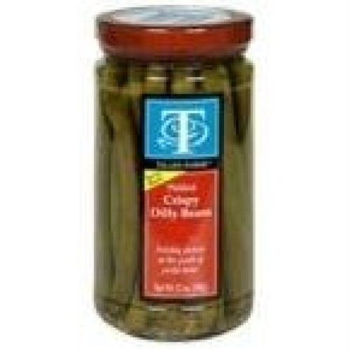 Tillen Farms Beans Pickled Crispy Dilly, 12 Ounce