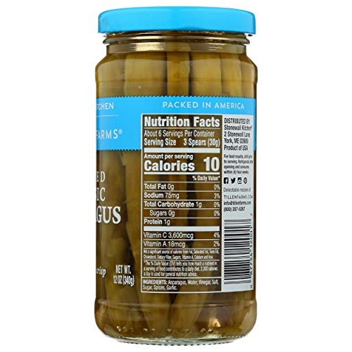 Tillen Farms Pickled Crispy Asparagus, 12 Oz