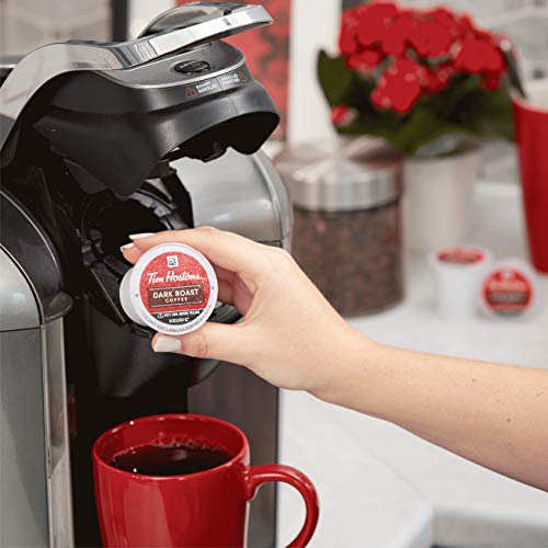 Tim Hortons Dark Roast Coffee, Single-Serve K-Cup Pods Compatibl