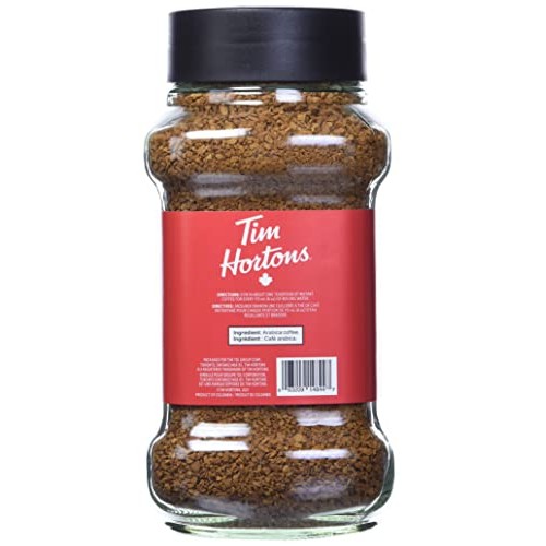 Tim Hortons Medium Roast Instant Coffee, 100% Colombian, 300G Jar