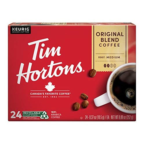 Tim Hortons Original Blend, Medium Roast Coffee, Single-Serve K-