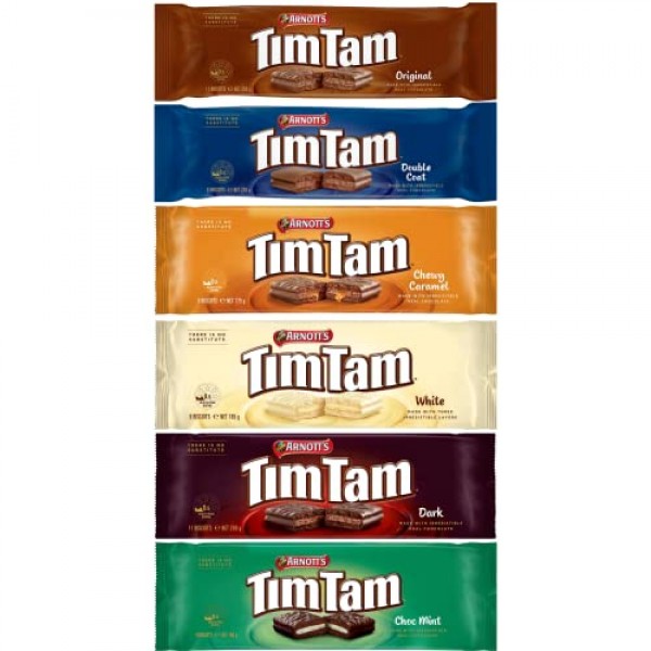 Arnott's Tim Tam 6 Pack Full Size Collection - Original