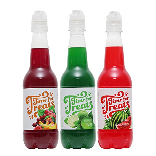 Time For Treats 3-Pack Tropical Punch, Watermelon, Lime Flavored