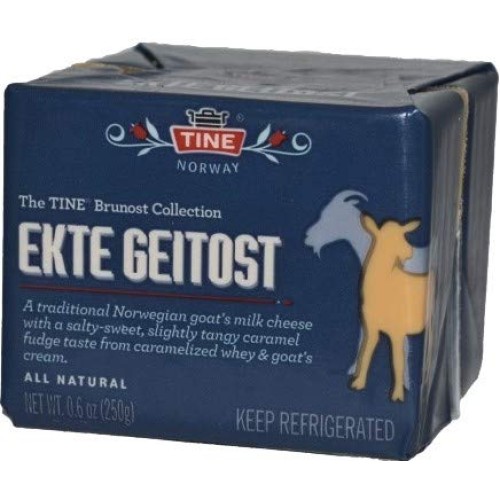 Ekte Geitost Norwegian Goat Cheese 8.8 Ounces 2 Pack