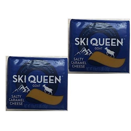 Ekte Geitost Norwegian Goat Cheese 8.8 Ounces 2 Pack