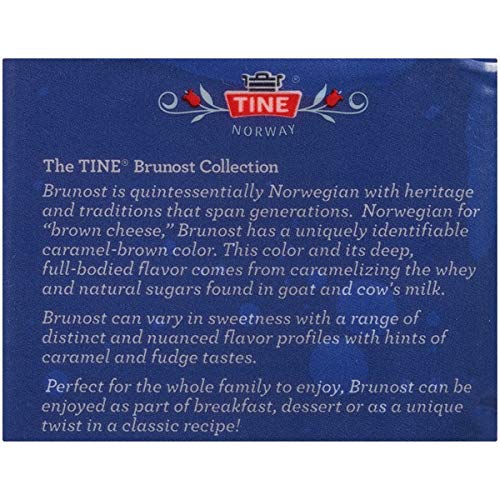 Ekte Geitost Norwegian Goat Cheese 8.8 Ounces 4 Pack
