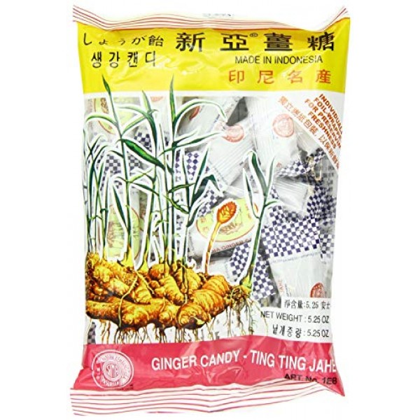 Ting Ting Jahe Ginger Candy, 4.4 Oz 3 pack