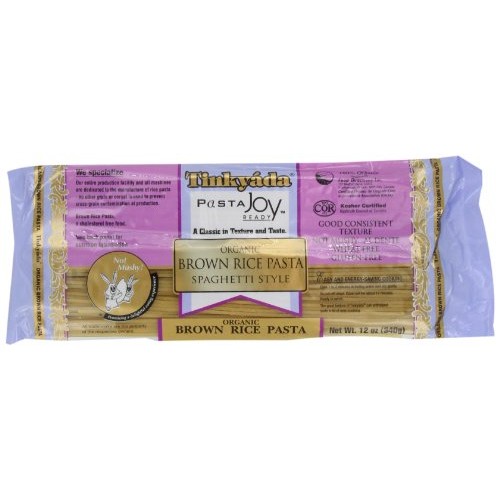 Tinkyada Brown Rice Pasta, Spaghetti, Organic, 12-Ounce Pack Of 6