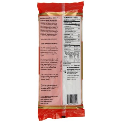 Tinkyada Brown Rice Fettucini Gluten Free, 14-Ounce Pack Of 6
