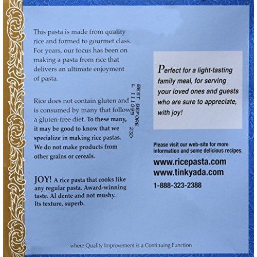 Tinkyada Brown Rice Pasta Grand Shell, 8 Ounce