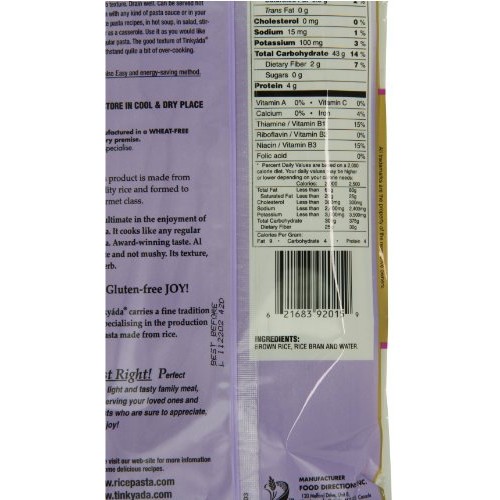 Tinkyada Brown Rice Pasta, Spaghetti, 16 Ounce Pack Of 12