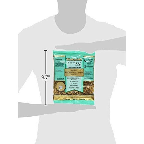Tinkyada Organic Gluten-Free Brown Rice Pasta 3 Shape Variety Bu