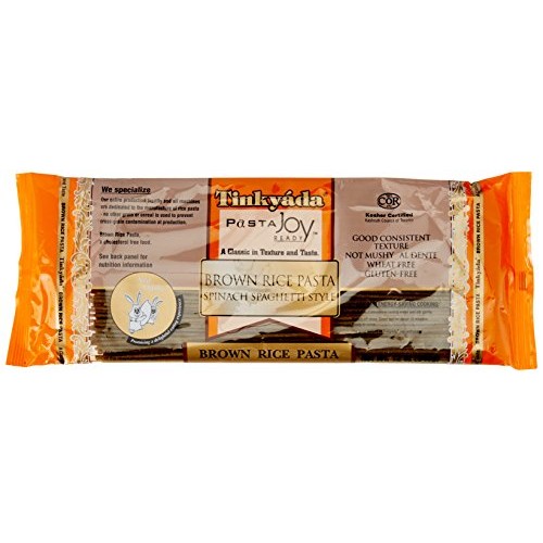 Tinkyada Pasta Brown Rice Spinach Spaghetti, 12 Oz