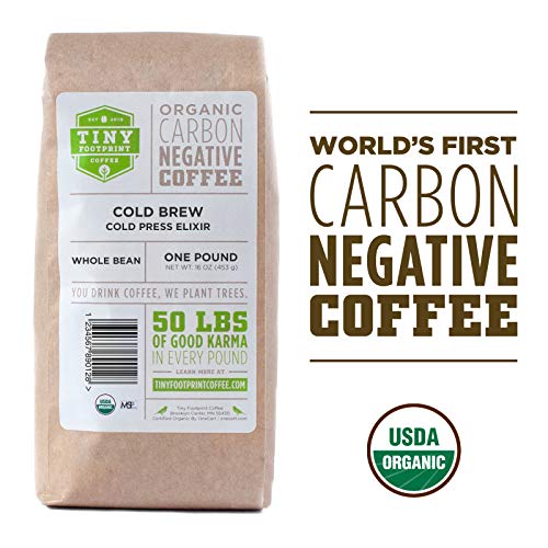 Tiny Footprint Coffee Usda Organic Cold Brew &Amp; Press Elixir, Gro