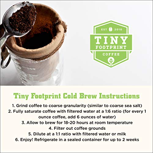 Tiny Footprint Coffee Usda Organic Cold Brew &Amp; Press Elixir, Gro
