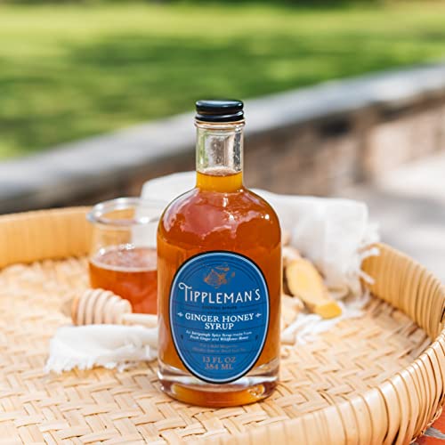 Tipplemans Ginger Honey Syrup - Craft Cocktail Mixer - All Natu...